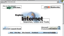 Timeline: The Internet in the 90's
