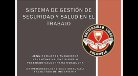 Timeline: Sistema de Gestión de seguridad y salud en el trabajo.