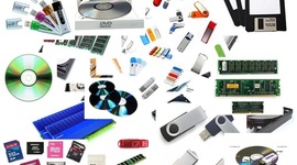 Timeline: Medios o dispositivos de almacenamiento.