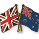 Flag pins great britain australia