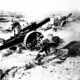 British artillery in action world war i
