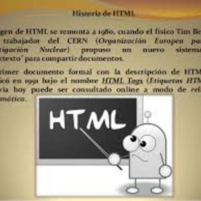 Timeline: Historia de HTML