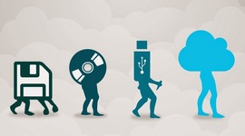 Timeline: evolución de los medios de almacenamiento