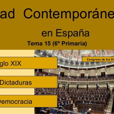 Timeline: La edad comtemporánea - The contemporary age
