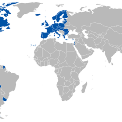 Timeline: TRATADOS DE LIBRE COMERCIO MEXICO Y OTROS PAISES