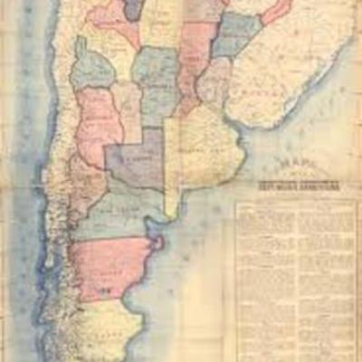 Timeline: La organizacion del Estado Nacional Argentino ( 1852-1880)