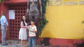 Timeline: i used to when i was a child ,i go to the cartagena