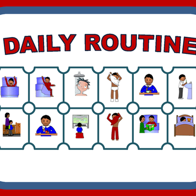 Timeline: My Personal Routine