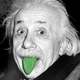 Einstein langue verte