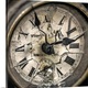 An old shattered clock face 1967896