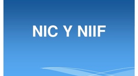 Timeline: NIC Y NIIF