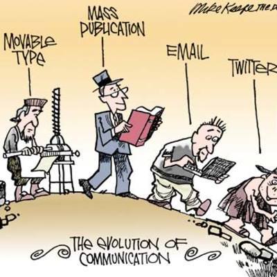 Timeline: EVOLUCIÓN DE LA COMUNICACION