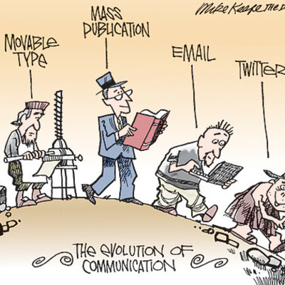 Timeline: EVOLUCION DE LA COMUNICACION