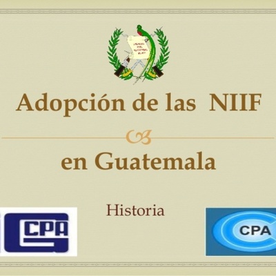 Timeline: Adopcion de las NIIF en Guatemala