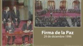 Timeline: Acuerdos de paz Guatemala. historia y autores.