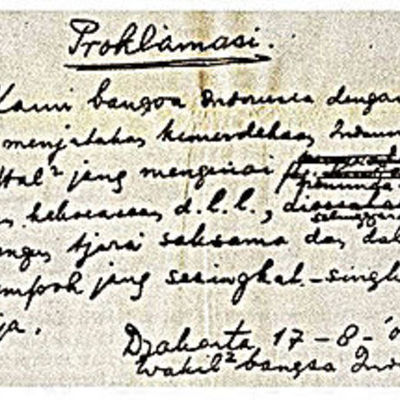 Timeline: Menuju Proklamasi