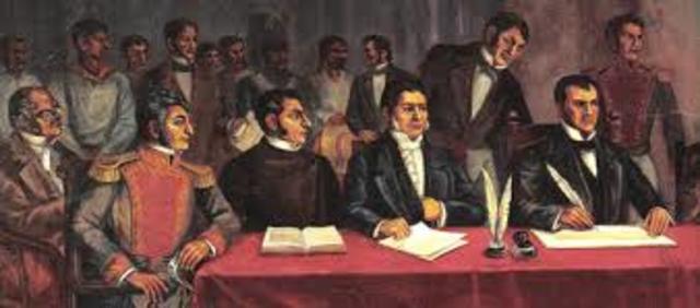 Independencia de México timeline | Timetoast timelines