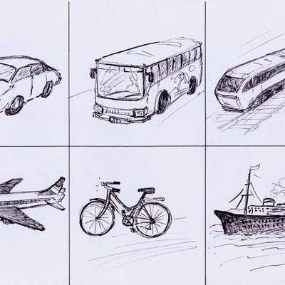 Timeline: evolución de los medios de trasportes