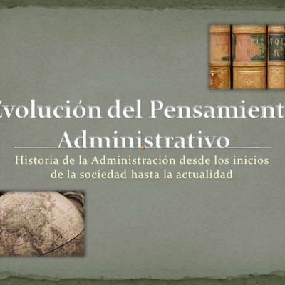 Timeline: Evolución del pensamiento administrativo