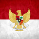Indonesia grunge flag w  coat of arms by syndikata np d609vsc