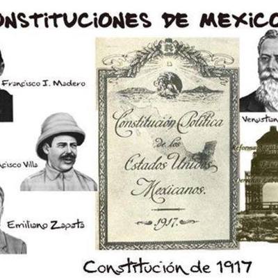 Timeline: Historia de la constitución política de los Estados Unidos Mexicanos