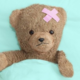 Sick teddy bear