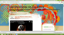 Timeline: publicaciones de la pagina