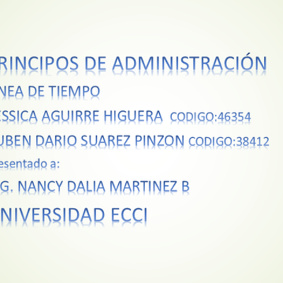 Timeline: HISTORIA DE LA ADMINISTRACION