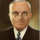 Us presidential portrait harry s truman 33rd president of the united states of america