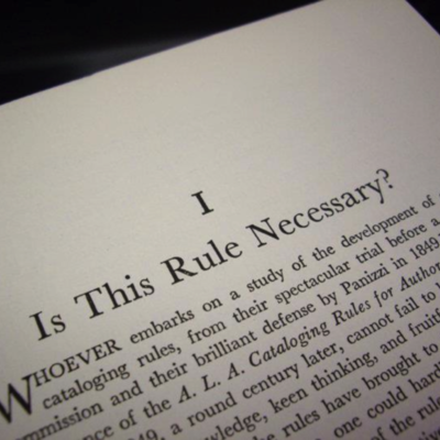 Timeline: Cataloguing Codes