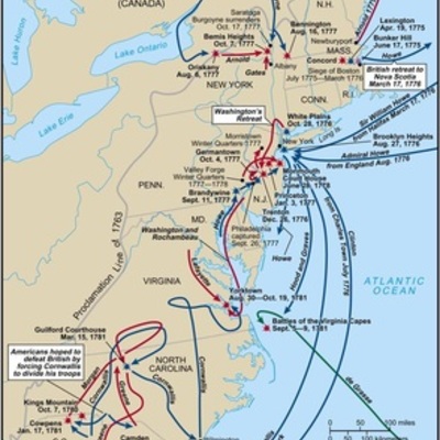 Timeline: American Revolution Battles, Joe Reyes, Period 4b