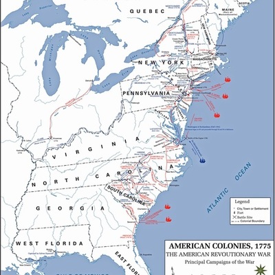 Timeline: American Revolution Battles, Luke Findley period 4b