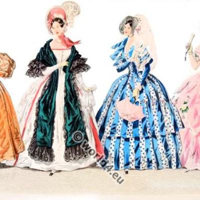 Timeline: 1830's fashion