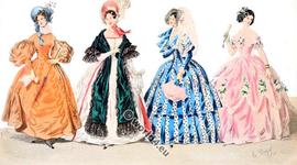 Timeline: 1830's fashion