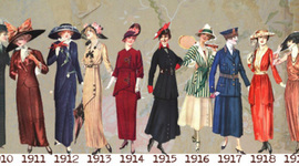 Timeline: 1910 fashion timeline