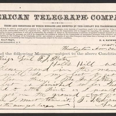 Timeline: Telegraphic Infromation