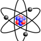 Stylised lithium atom