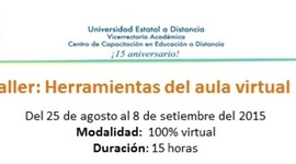 Timeline: Taller Herramientas del Aula virtual