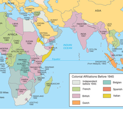 Timeline: Decolonization and the Decline of the European World Order