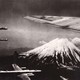 Us bombers near mount fuji