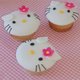 Hello kitty cupcake