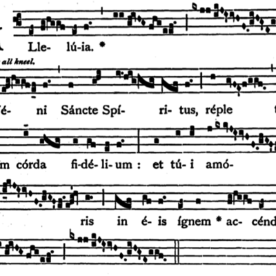 Timeline: Canto gregoriano