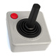 Atari xe joystick (colour restored)