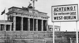 Timeline: Bau und Öffnung der Berliner Mauer