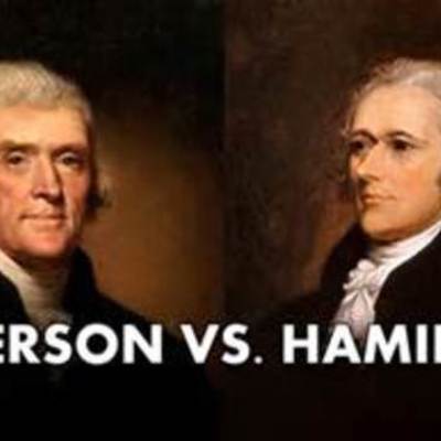 Timeline: Jefferson vs. Hamilton