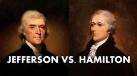 Timeline: Jefferson vs. Hamilton