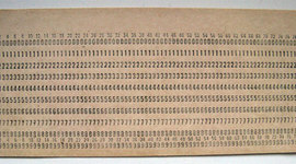 Timeline: Появилось программируемое оборудование обработки записей. Программное обеспечение этого времени поддерживало модель обработки записей на основе файлов. Для хранения данных использовались перфокарты.