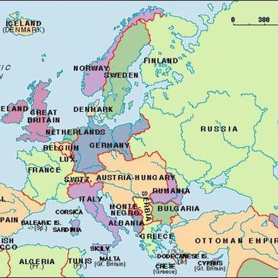 Timeline: Incidents leading to the Great War (World War I)