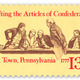 Articles of confederation stamp