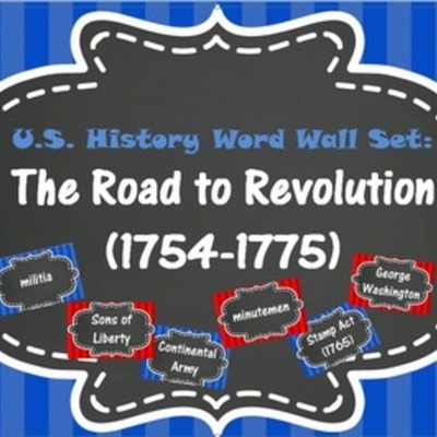 Timeline: Road to Revolution Timeline